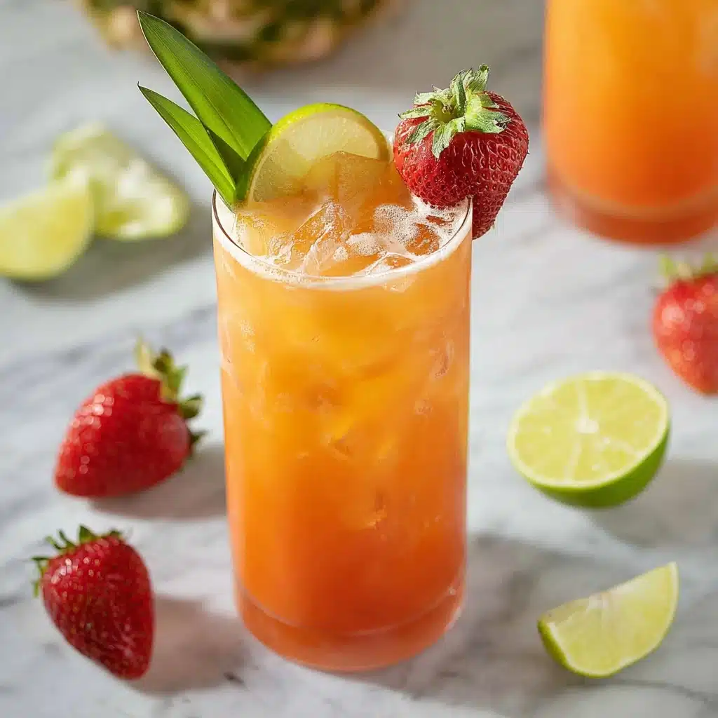 Pineapple Strawberry Agua Fresca Recipe 6 Pineapple Strawberry Agua Fresca Recipe - Recipe Image