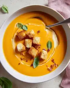 Carrot Soup with Ginger and Turmeric Recipe