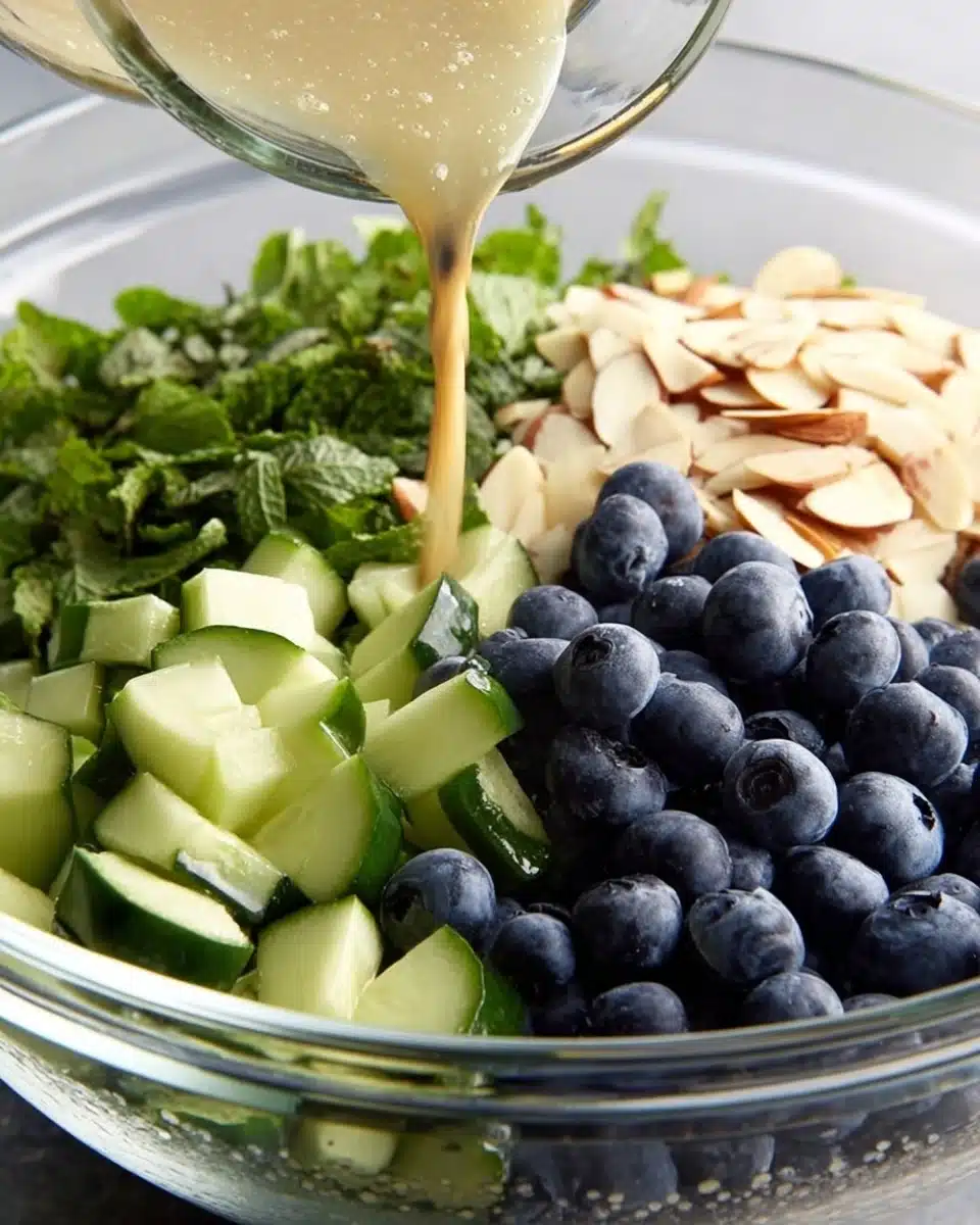 Cucumber Blueberry Salad Recipe