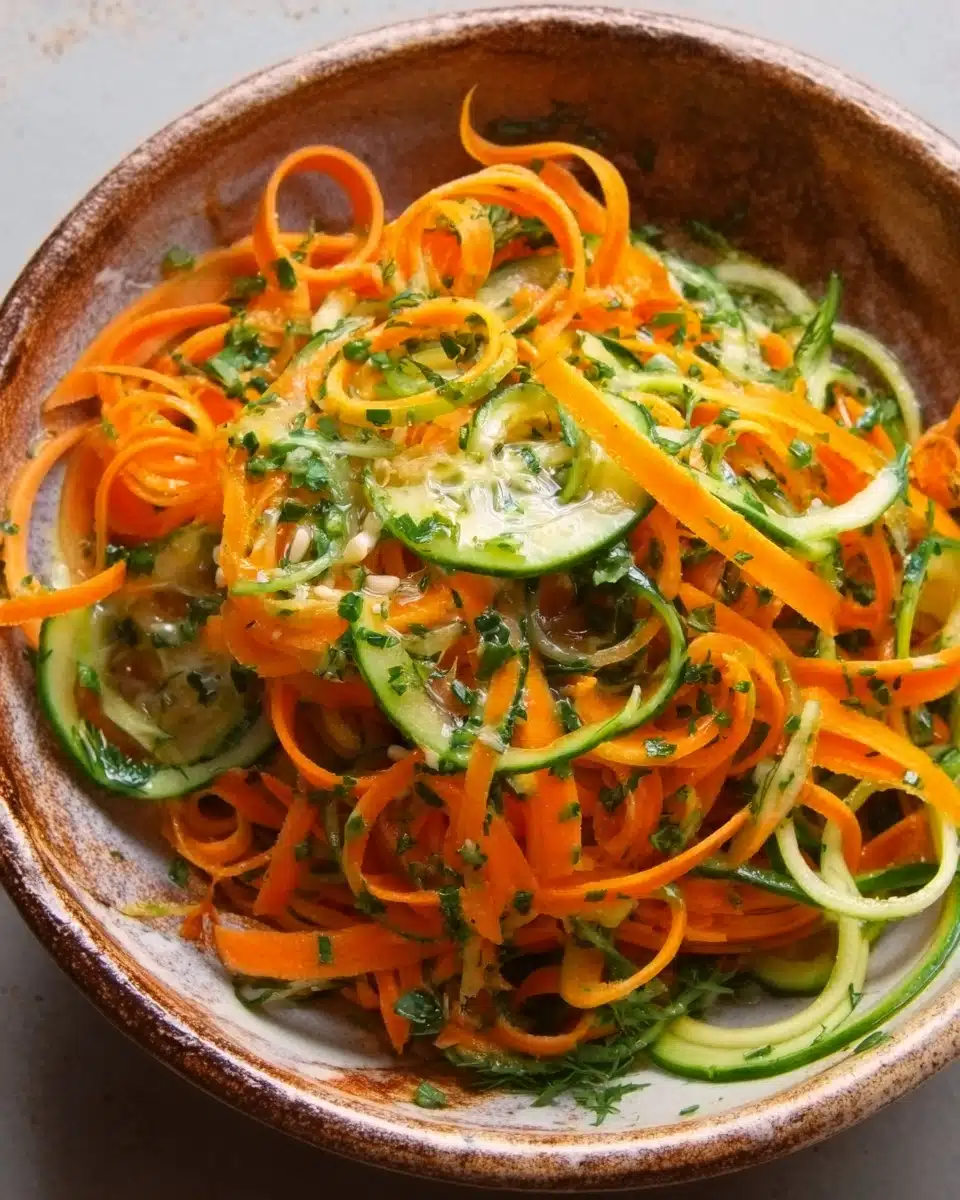 Cucumber Carrot Salad Recipe