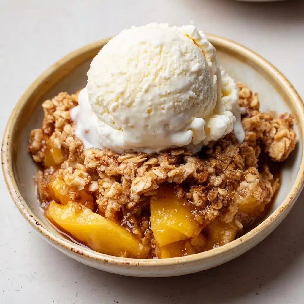 Peach Crisp Recipe - Recipe Image