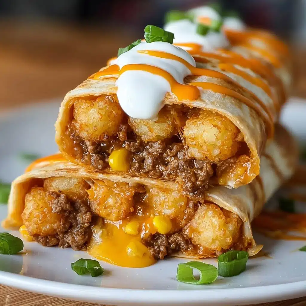 Cheesy Potato Burritos Comfort Meal Recipe 5 Cheesy Potato Burritos Comfort Meal Recipe - Recipe Image