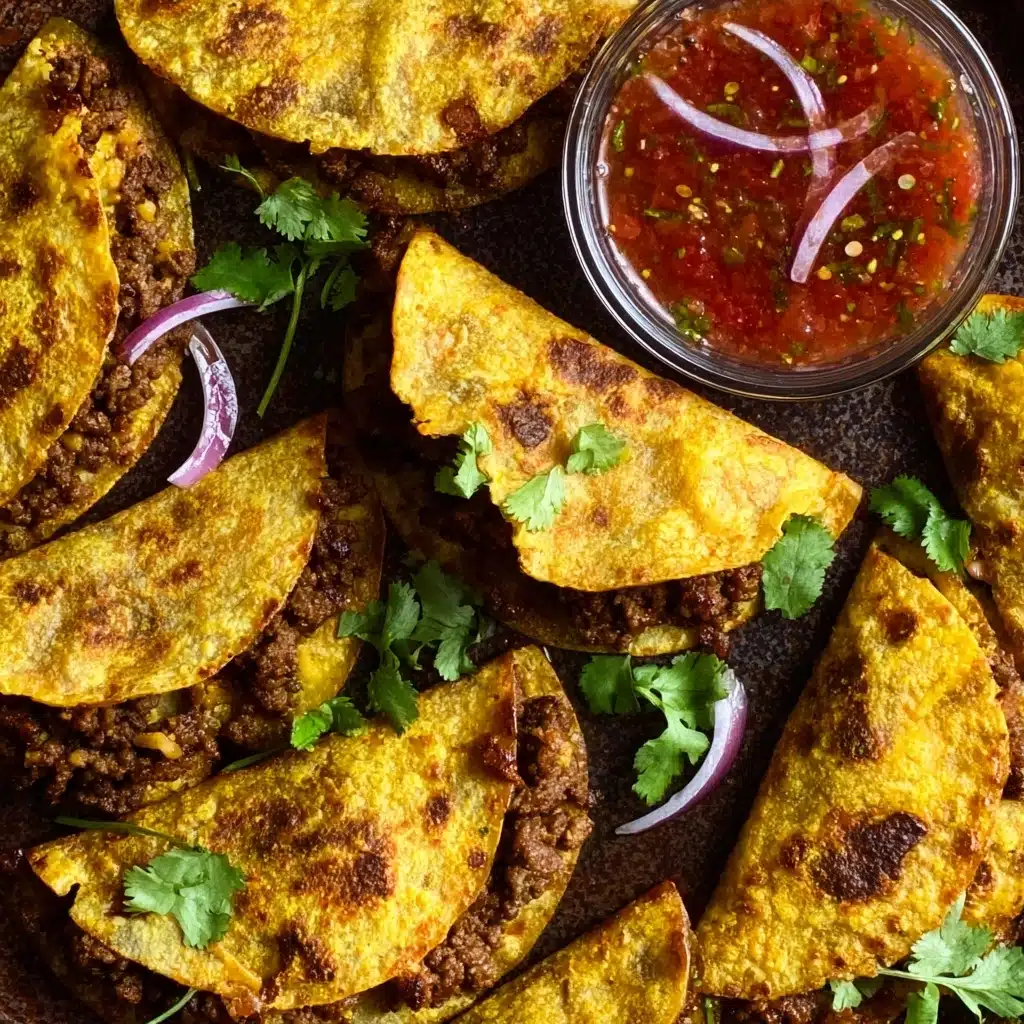 Crispy Ground Beef Tacos Recipe - Recipe Image