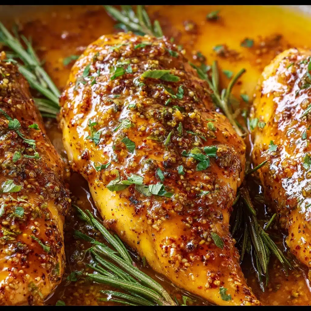 Easy Baked Honey Dijon Chicken Recipe 6 Easy Baked Honey Dijon Chicken Recipe - Recipe Image