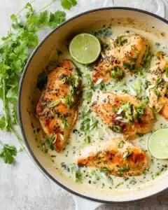 Creamy Coconut Lime Chicken Recipe